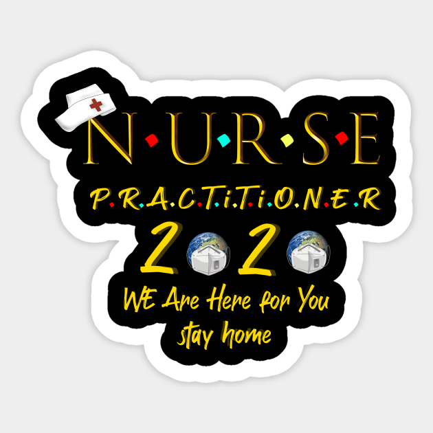 Nurse practitioner 2020 Sticker by ClothesLine